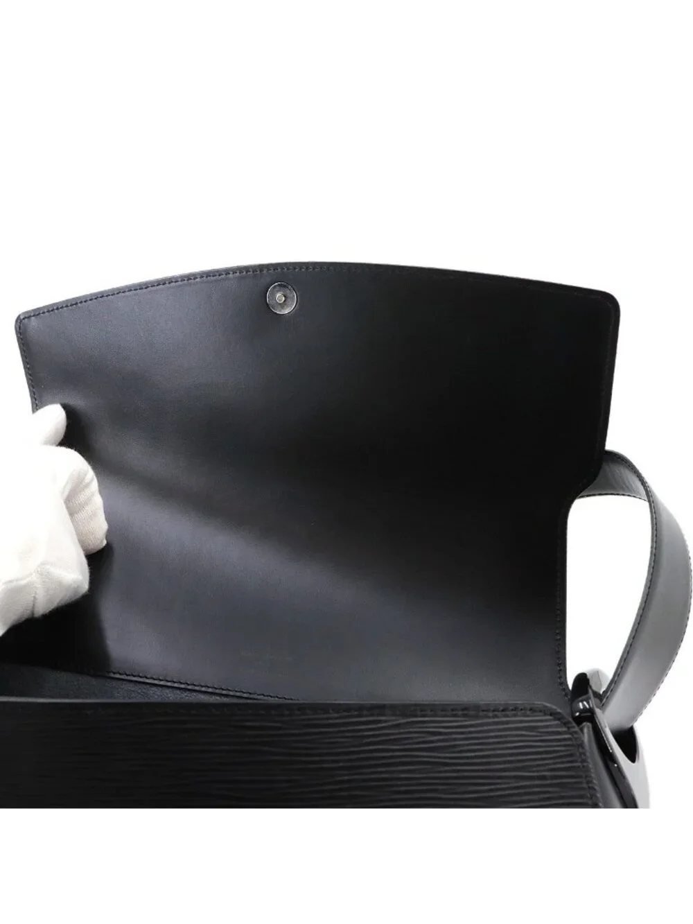 Louis Vuitton Epi Nocturne GM Shoulder Bag Leather Noir
